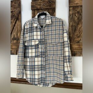 ACOA Flannel Shacket Women’s Small